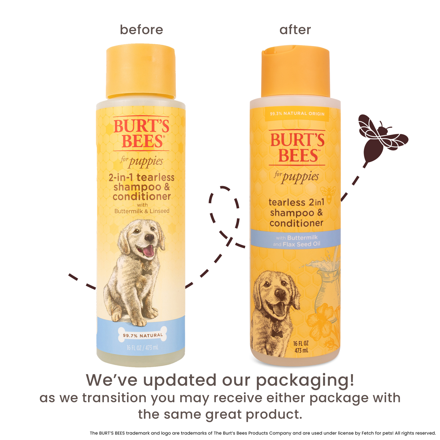 2-in-1 Puppy Shampoo & Conditioner – Tearless, Natural Formula for All Dogs