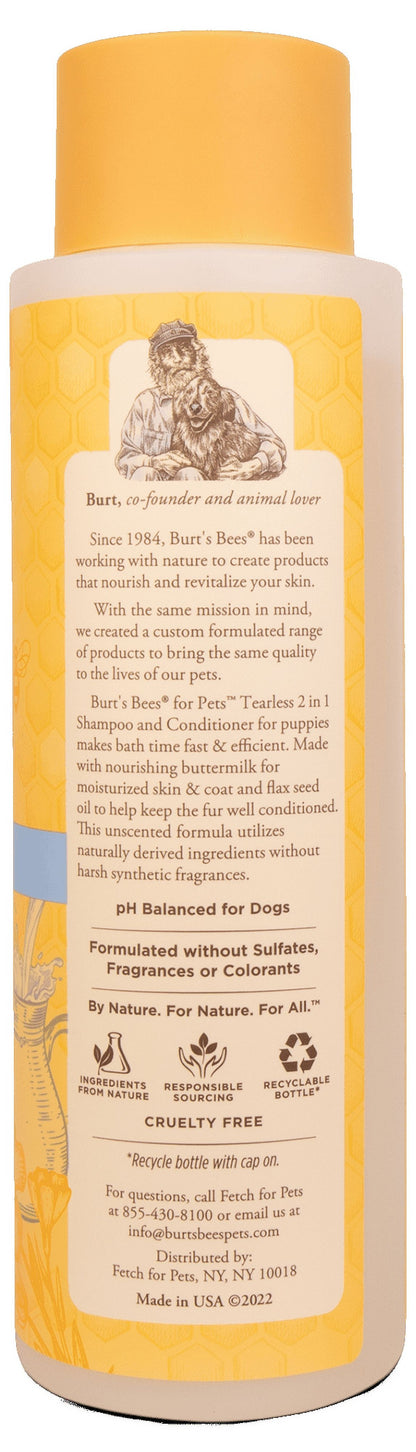 2-in-1 Puppy Shampoo & Conditioner – Tearless, Natural Formula for All Dogs
