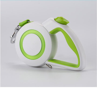 Retractable Dog Leash – 5M Traction Belt, Ergonomic Handle