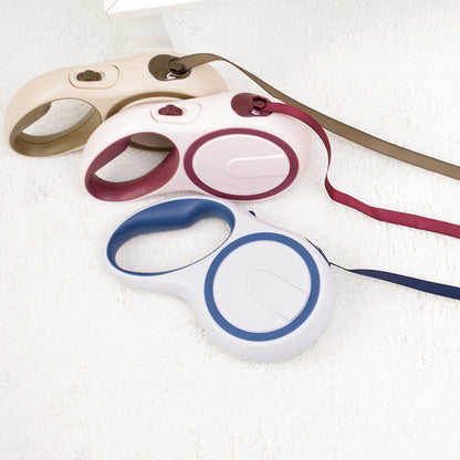 Retractable Dog Leash – One-Button Control, Stylish Multicolor
