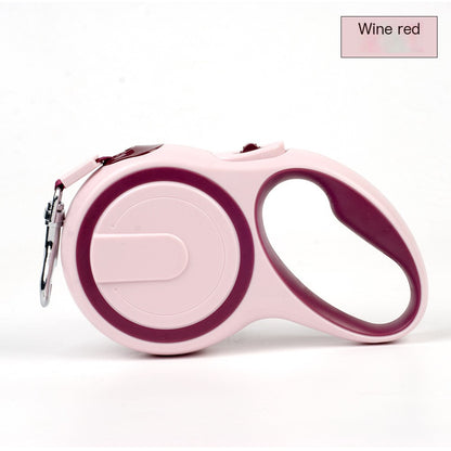 Retractable Dog Leash – One-Button Control, Stylish Multicolor