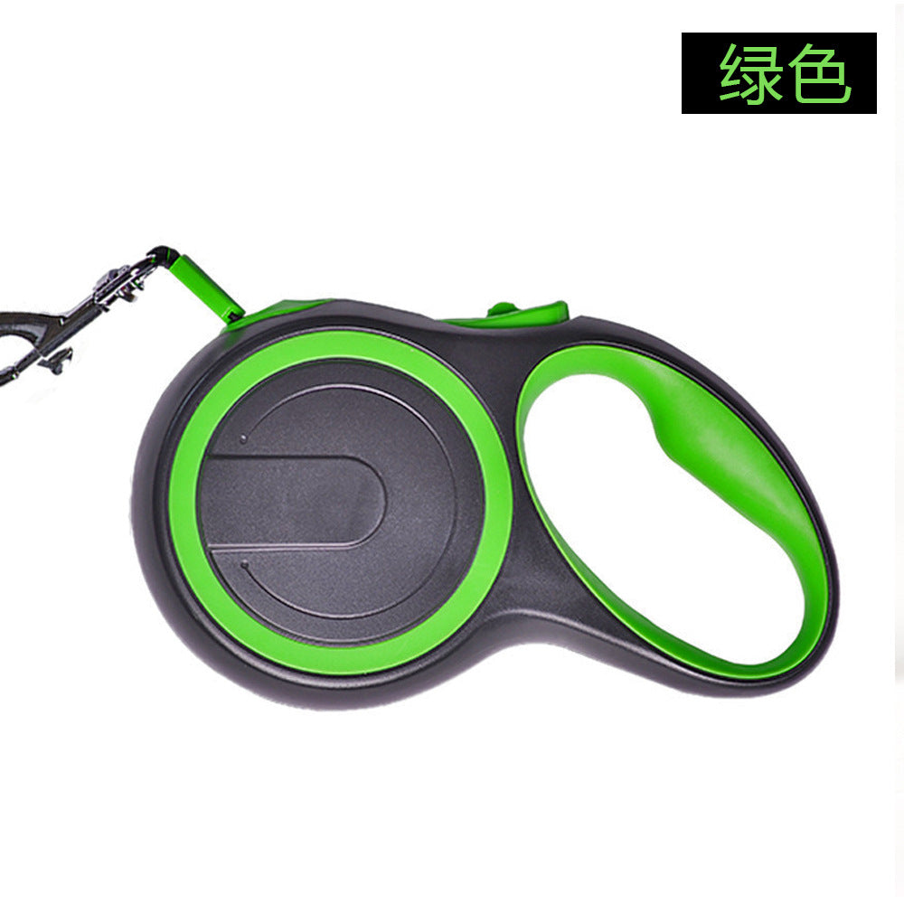 Retractable Dog Leash – One-Button Control, Stylish Multicolor