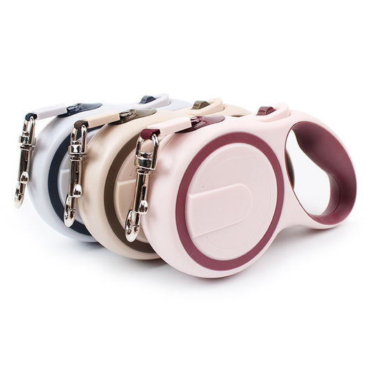 Retractable Dog Leash – One-Button Control, Stylish Multicolor