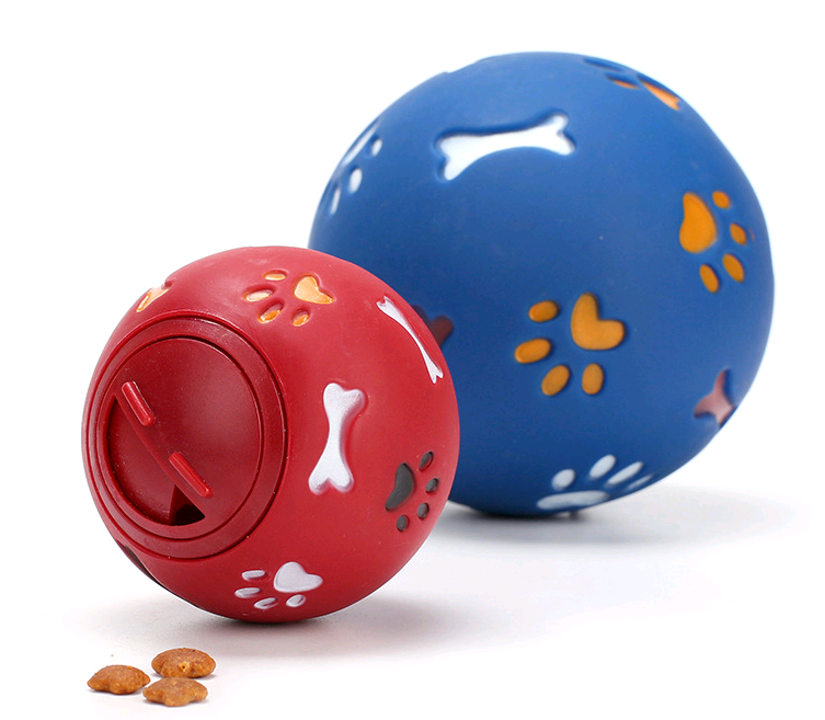 Dog Puzzle Treat Ball – Interactive Chew Toy for Mental Enrichment