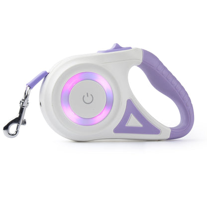 Retractable Dog Leash – One-Button Control, Stylish Multicolor