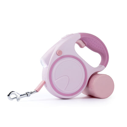 Retractable Dog Leash – One-Button Control, Stylish Multicolor